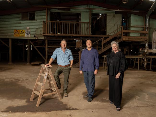 Inside NORPAÃ¢â¬â¢s vision for a new home, The Joinery. Julian Louis, left, John Choi, and Libby Lincoln. Picture: Kurt Petersen