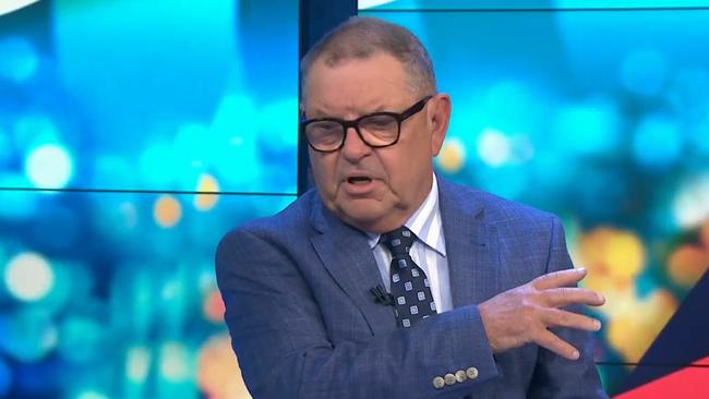 Steve Price has sparked a wild backlash on social media when he made remarks about the King's Honours list. Picture: Ten.