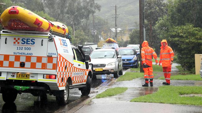 The SES has been kept busy with almost 700 calls for help in the past 24 hours. Picture: NCA NewsWire / Damian Shaw