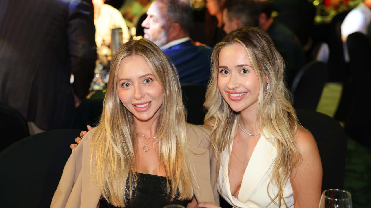 Ashley Ensor and Alexandra Smith at the Ray White Surfers Paradise Business Meets Sport lunch 2024 for Gold Coast at Large. Picture, Portia Large.