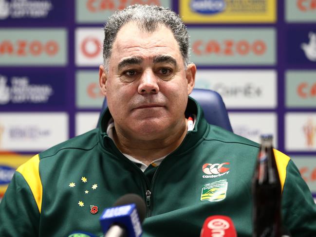 Mal Meninga has rejected claims that Samoa play with more passion than Australia. Picture: Jan Kruger/Getty Images for RLWC