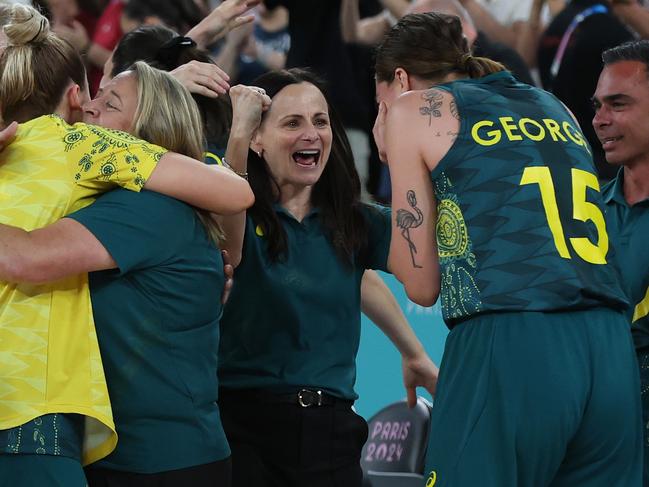 Brondello led the Opals back to Olympic success in Paris. Picture: Adam Head