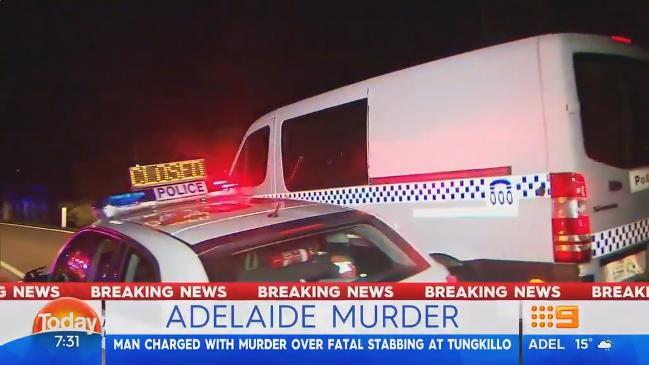 Nine News: Man charged over stabbing murder in Adelaide