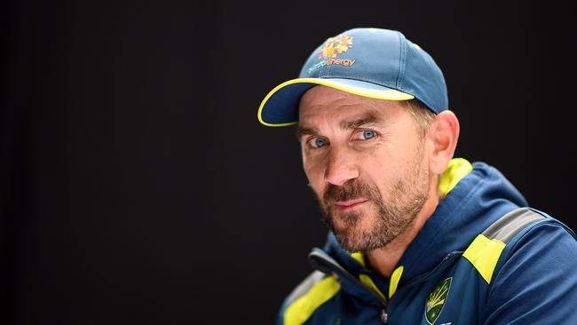 Justin Langer helped overhaul Australia’s strategy a mere six months out from the World Cup. Picture: Getty