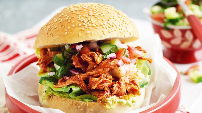 Try this Mexican-style turkey burger.