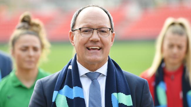 Corey Wingard when he was Sports Minister, in June. Picture: AAP / David Mariuz