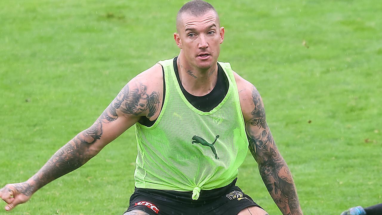 Richmond wants Dustin Martin to be a one-club player. Picture: Ian Currie