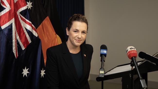 NT Opposition Leader Lia Finocchiaro. Picture: Liam Mendes