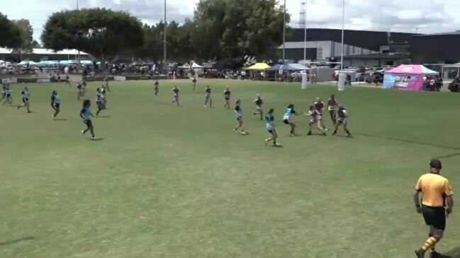 Replay: Qld Barbarians v Qld Fiji (U18 Girls semifinal) - Pacific Youth Rugby Festival Day 3