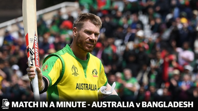 Match in a Minute - Australia v Bangladesh