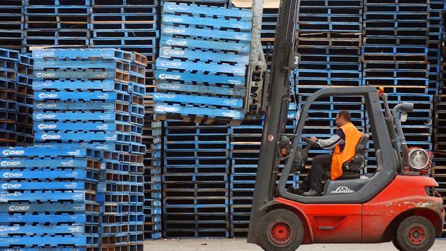 Pallet maker Brambles offset rising timber prices via a surcharge that put $US60m in its coffers.