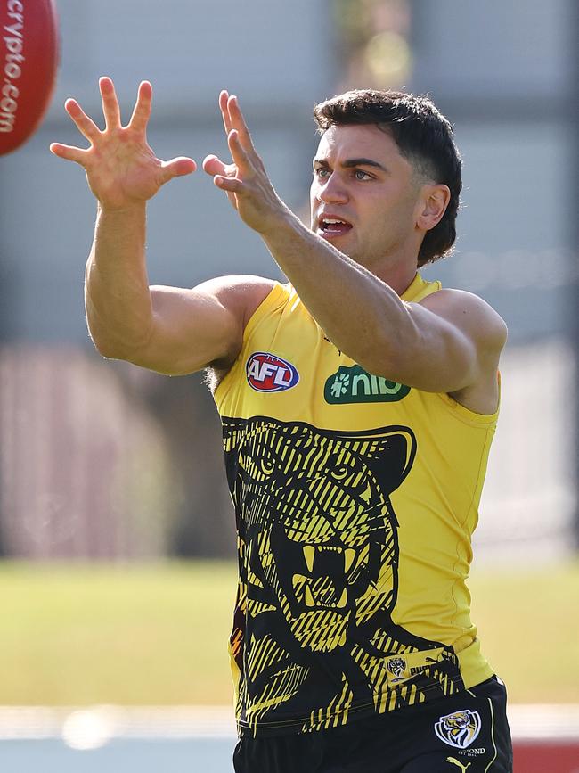 Tim Taranto is also now a Tiger. Picture: Michael Klein