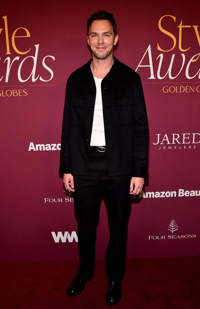 Red-y for his close-up! Nicholas Hoult attended the 2025 Golden Globes WWD Style Awards at Four Seasons Hotel in Los Angeles this week. Picture: Getty Images