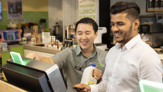 The first mini supermarket opens in Sandringham on Thursday.