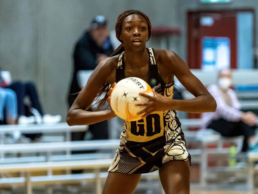 Ruth Aryang was a star at the 2022 NNC, before she devastatingly tore her ACL. Picture: Netball WA.
