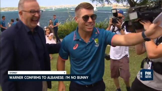 Warner stitched up at Kirribilli