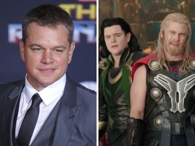 Matt Damon confirms worst-kept Thor secret