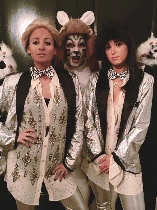 Halloween 2016 via social media ... Nicole Richie, “Happy Halloween from Siegfried & Roy.” Picture: Instagram