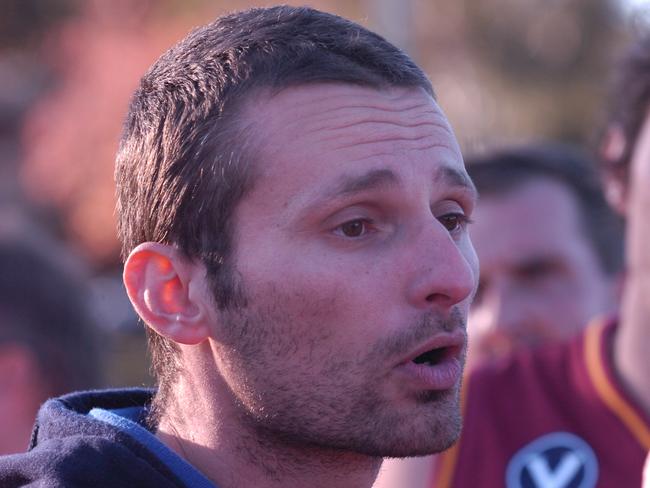 Christian Stagliano during his stint at Banyule.