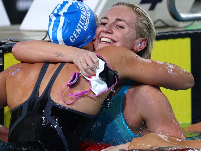 Titmus says the time reflects the competition of the 200 metres freestyle for women in Australia. Picture: Quinn Rooney/Getty Images