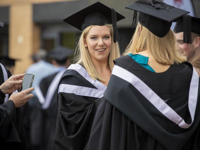 UTAS graduations. School of College of Health and Medicine Graduate Research. Picture: RICHARD JUPE
