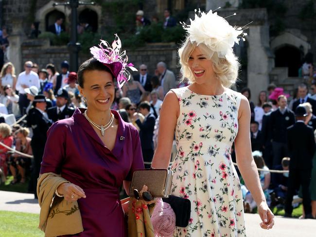 Prince's Harry's friend, British singer Joss Stone arrives for the wedding. Picture: AFP PHOTO / POOL / CHRIS RADBURN