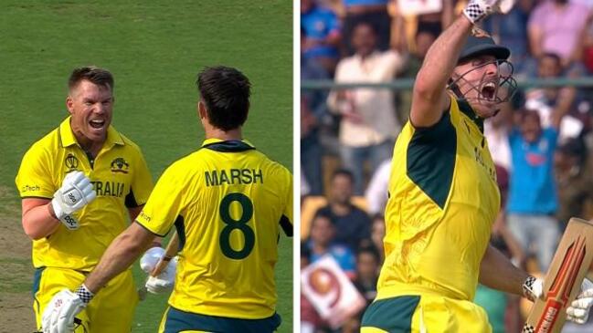 Warner and Marsh celebrate back to back centuries!