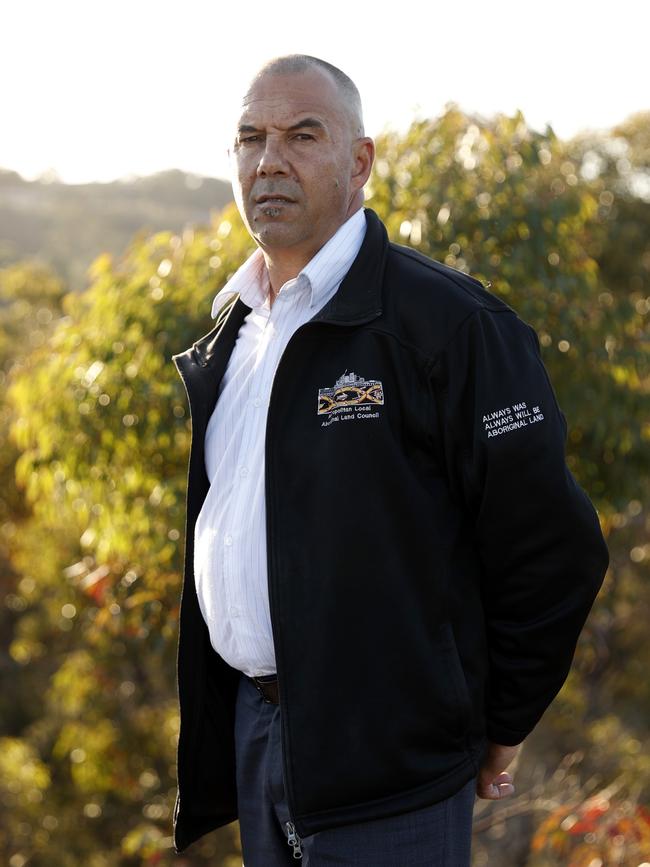 Metropolitan Aboriginal Land Council’s Nathan Moran. Picture: Sam Ruttyn