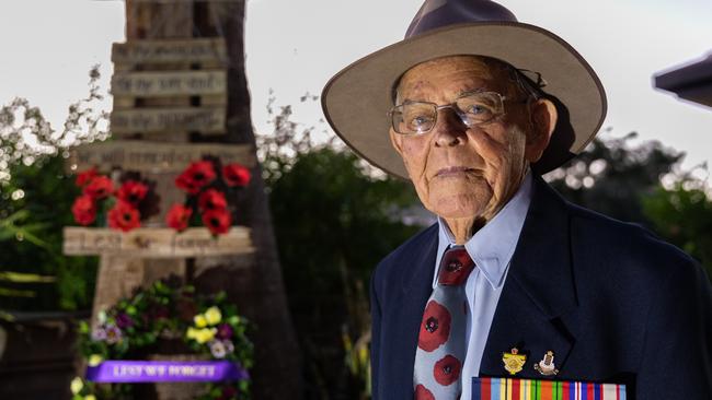 World War II veteran, and one of the last living 'Rats of Tobruk. Picture: Emma Murray