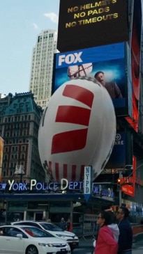 The NRL has taken over Times Square!