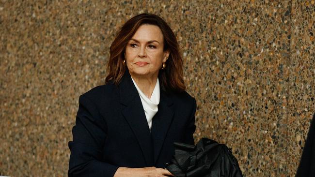 Lisa Wilkinson arrives at the Federal Court on Friday. Picture: NCA NewsWire / Nikki Short