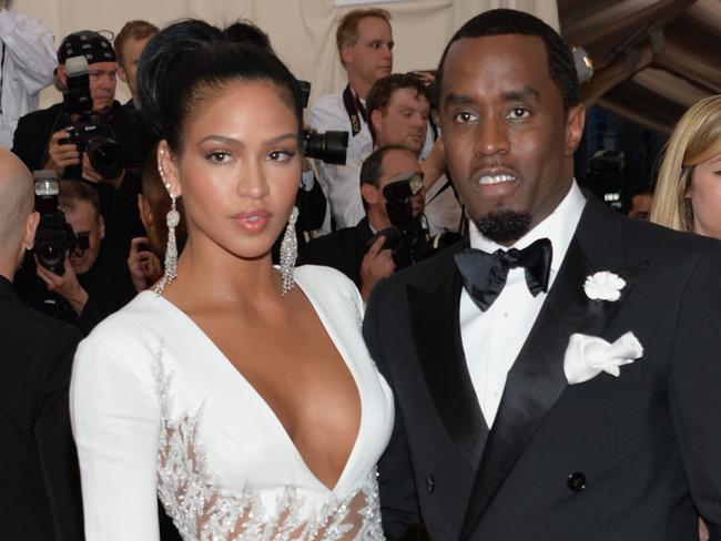 FILE - Cassie Ventura, left, and Sean Combs appear at The Metropolitan Museum of Art's Costume Institute benefit gala on May 4, 2015, in New York. (Photo by Evan Agostini/Invision/AP, File)