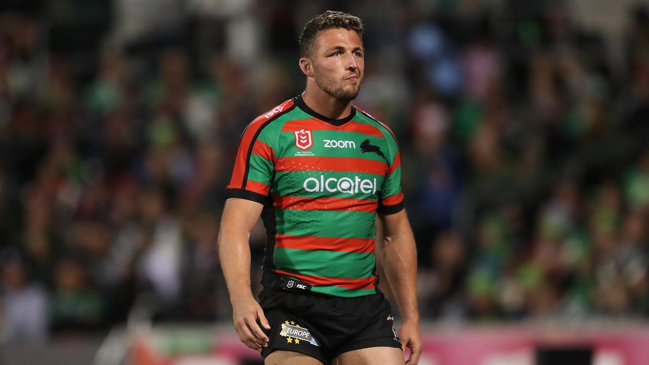 Sam Burgess in his playing days.