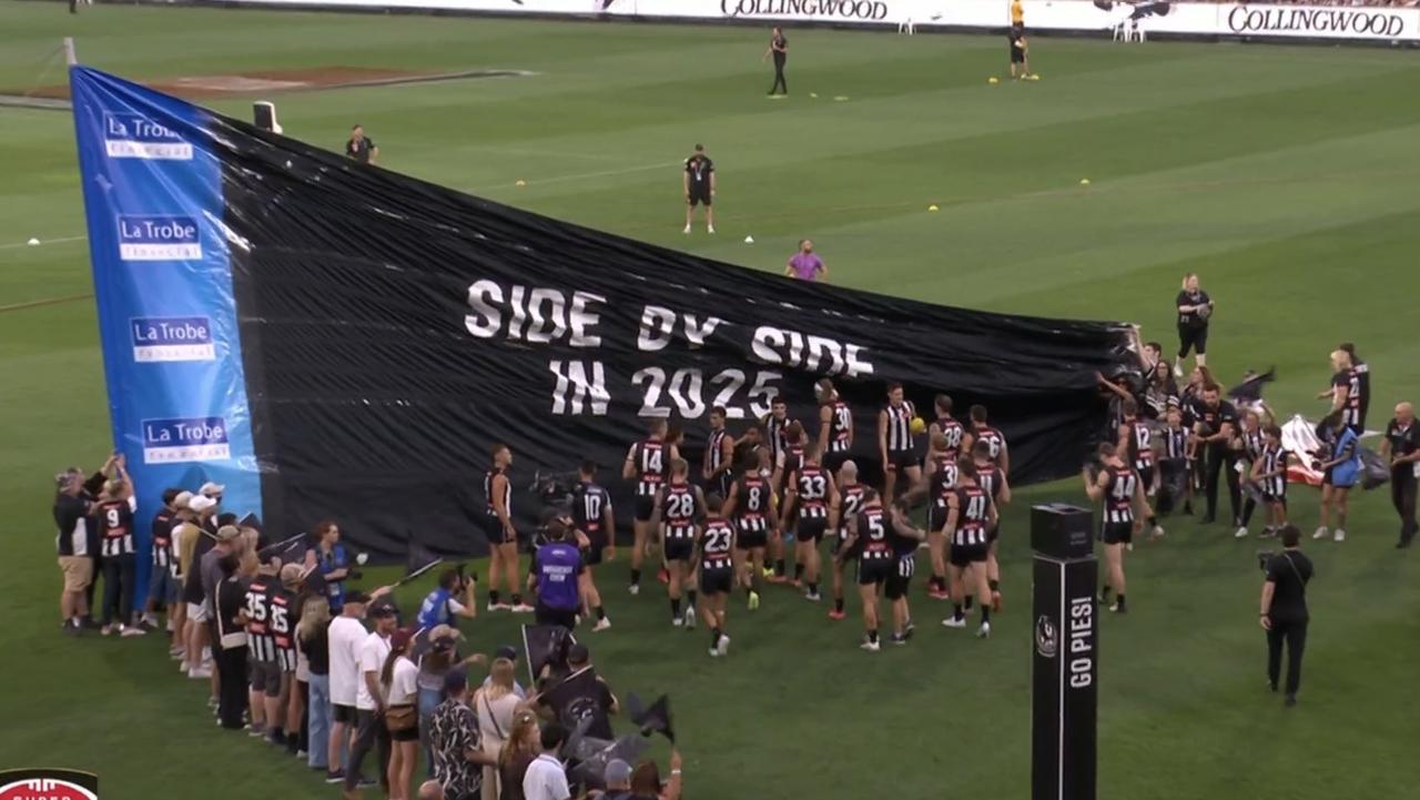 Club’s banner becomes AFL laughing-stock