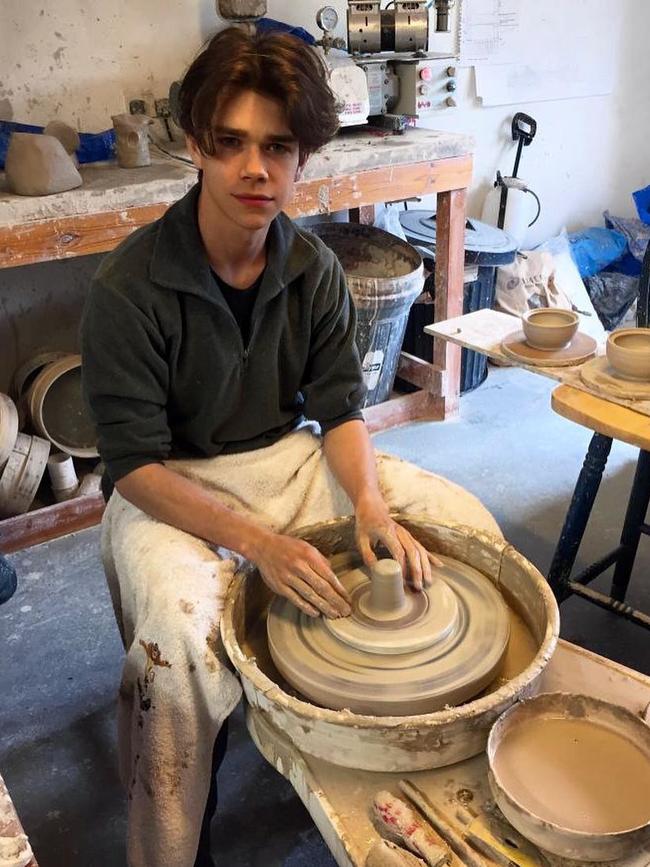 Royal Samuel Chatto is a potter. Picture: Instagram