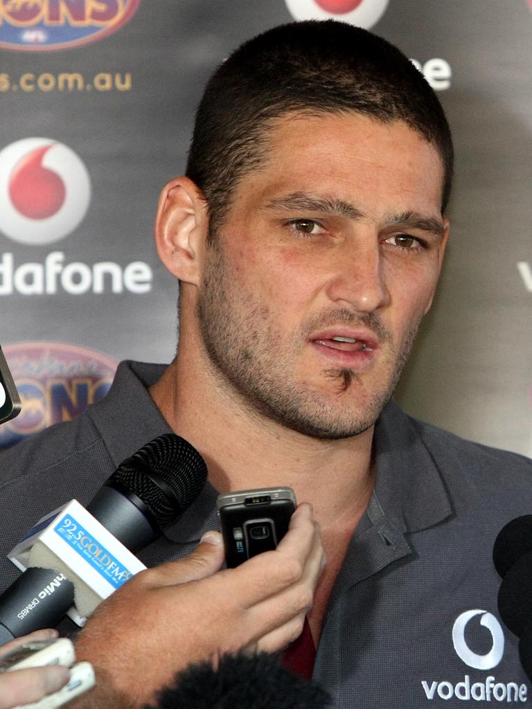 Brendan Fevola was shipped out of Carlton in 2009.