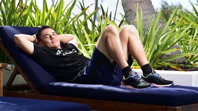 Tim Tszyu after his win against Jeff Horn in Townsville. Picture: Alix Sweeney