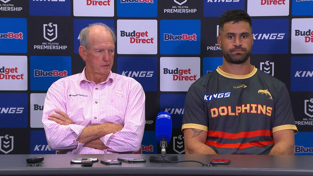 Wayne Bennett and Jesse Bromwich.