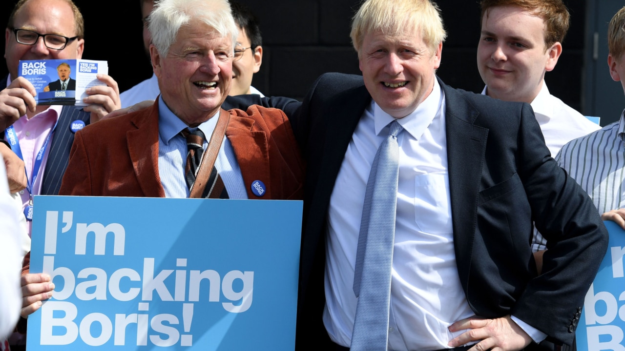 'Very well qualified': Boris Johnson's dad backs son for Tory leadership