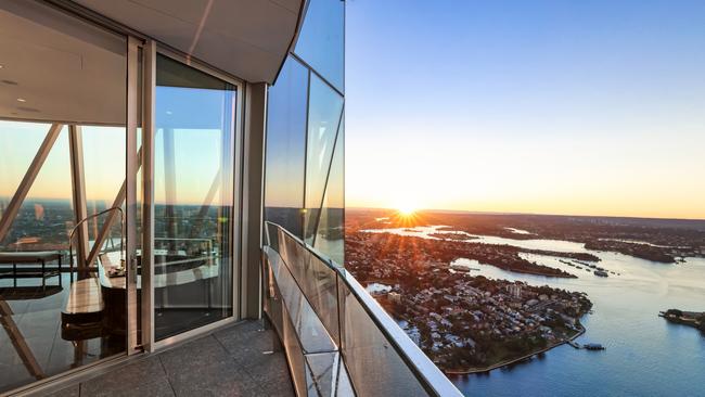 The view from One Barangaroo.