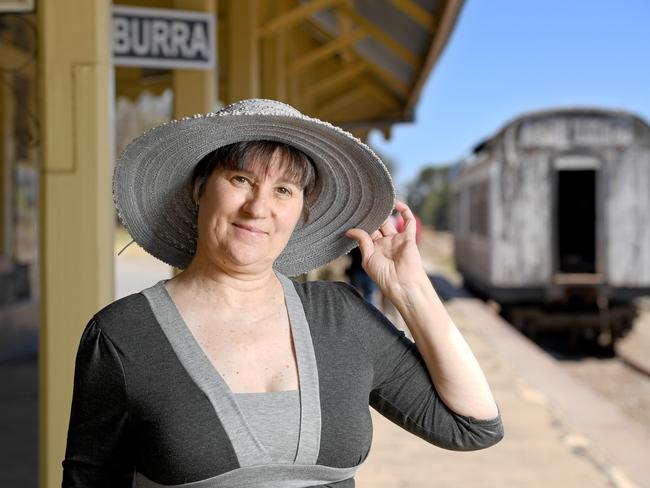 Debbie Elliott travelled to Adelaide by rail and wants the service returned to Burra. Photo Naomi Jellicoe