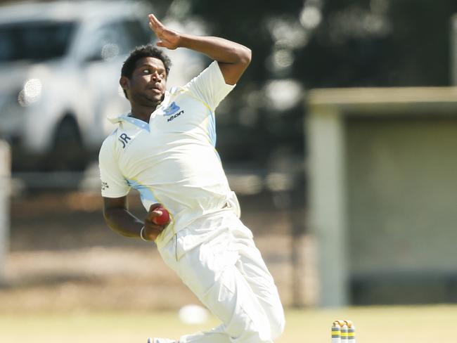 Baxter paceman Chamika Sattambi took 4-2 off three overs against Mt Eliza on Saturday.