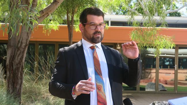 Alice Springs mayor Matt Paterson. Picture: Laura Hooper.