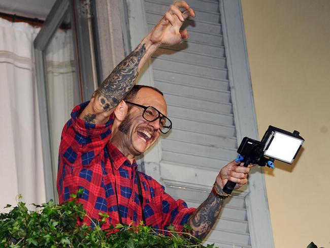 Soon-to-be dad ... Terry Richardson is 50. Picture: Splash News