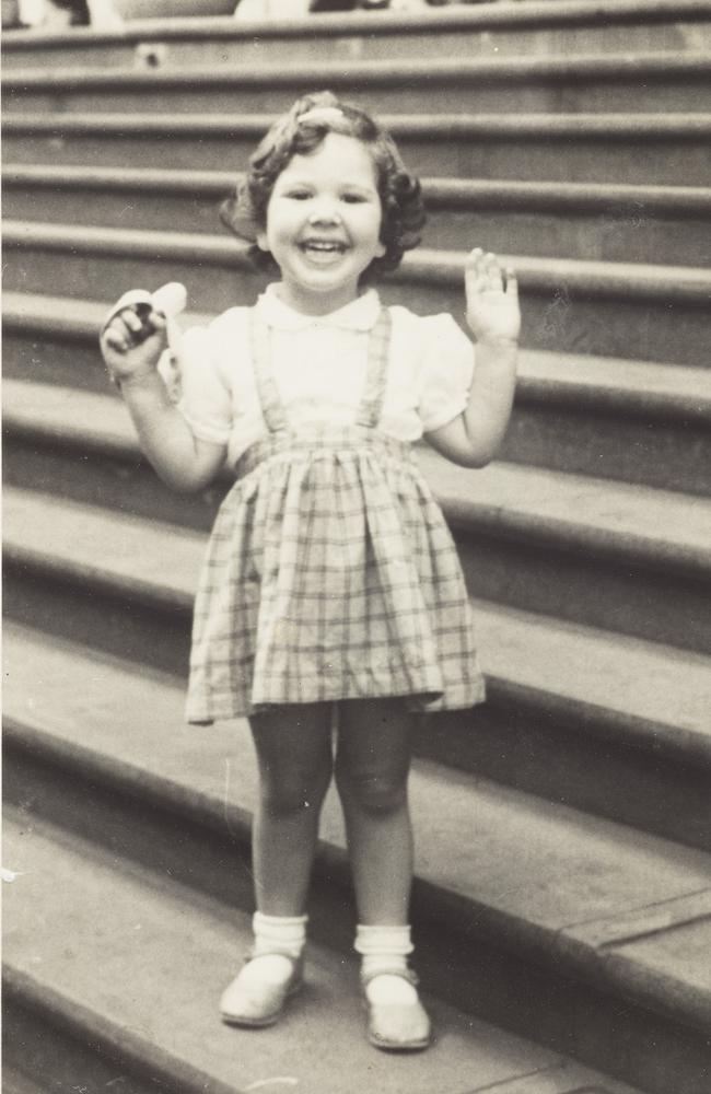 Adorable child Jackie, aged 3. Picture: Supplied