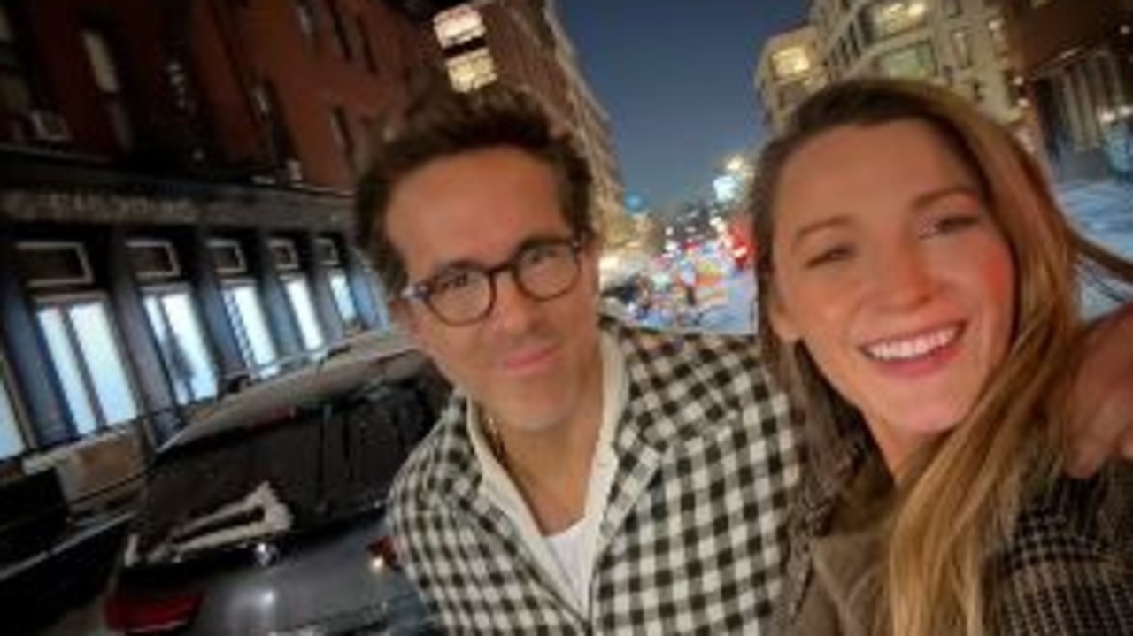 Ryan Reynolds and Blake Lively show a united front in a new Instagram post. Picture: Instagram