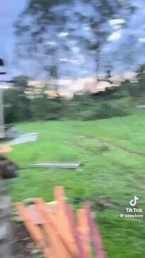 Wongawallan home destroyed by Christmas evening storm