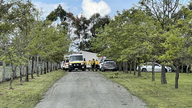 The scene of the crash. Picture: Dan Proudman