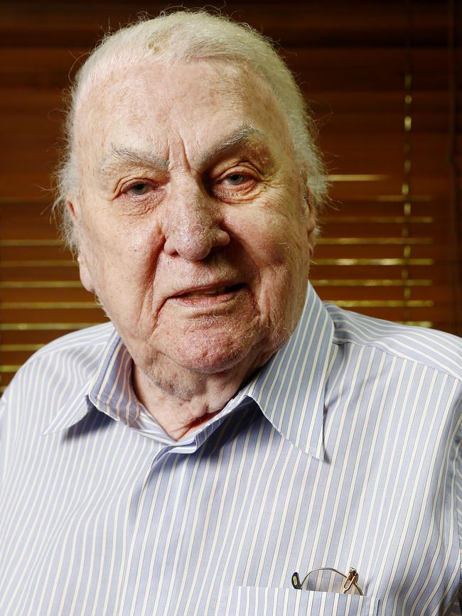 Talkback radio icon John Laws. Picture: John Appleyard