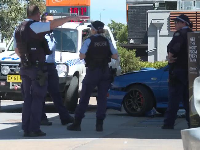 A man has been arrested in a dramatic arrest in the M5 East tunnel on Wednesday. Picture: TNV